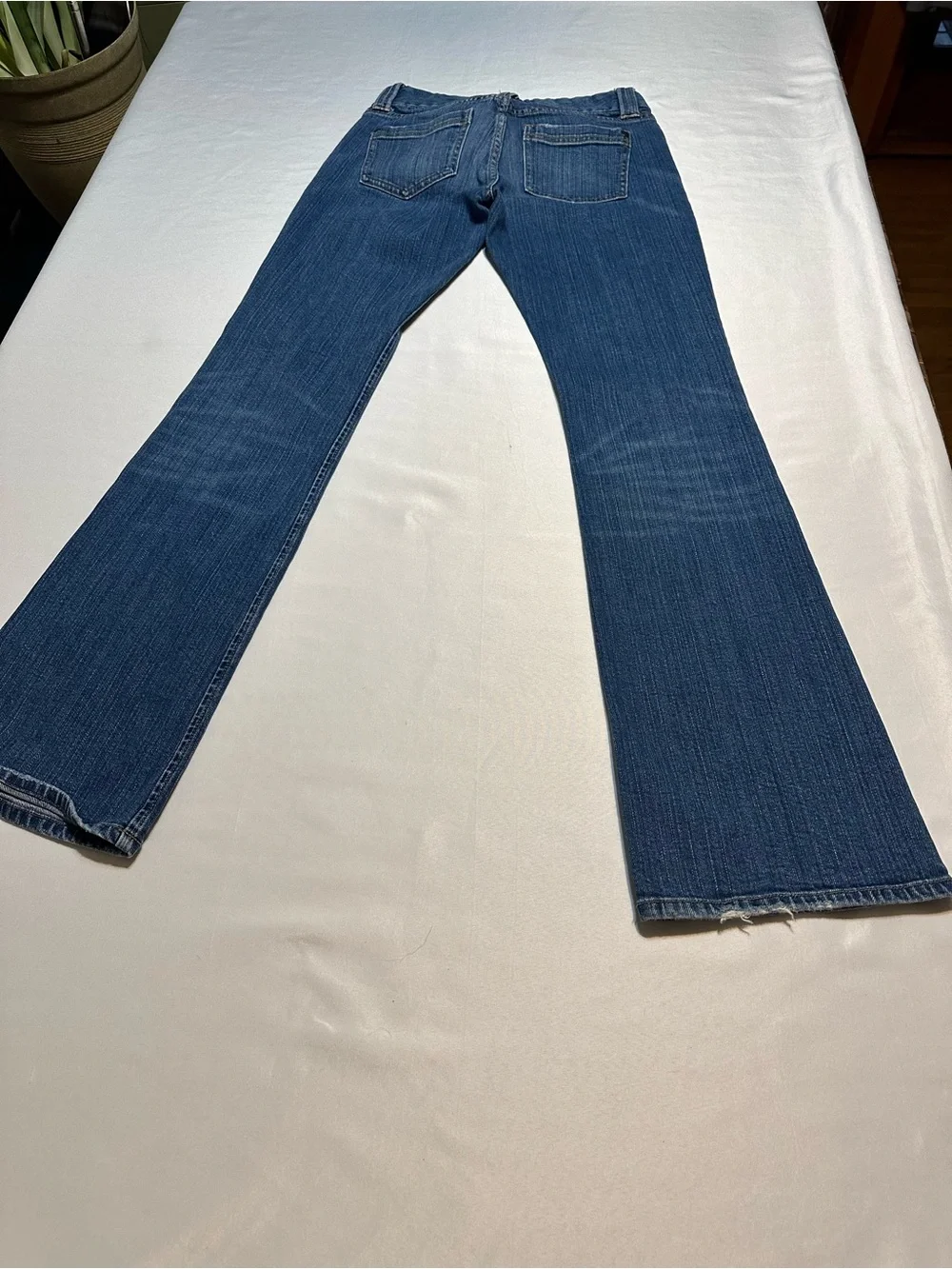 VTG GAP Women's curvy ultra low rise Blue Straight-Leg Jeans